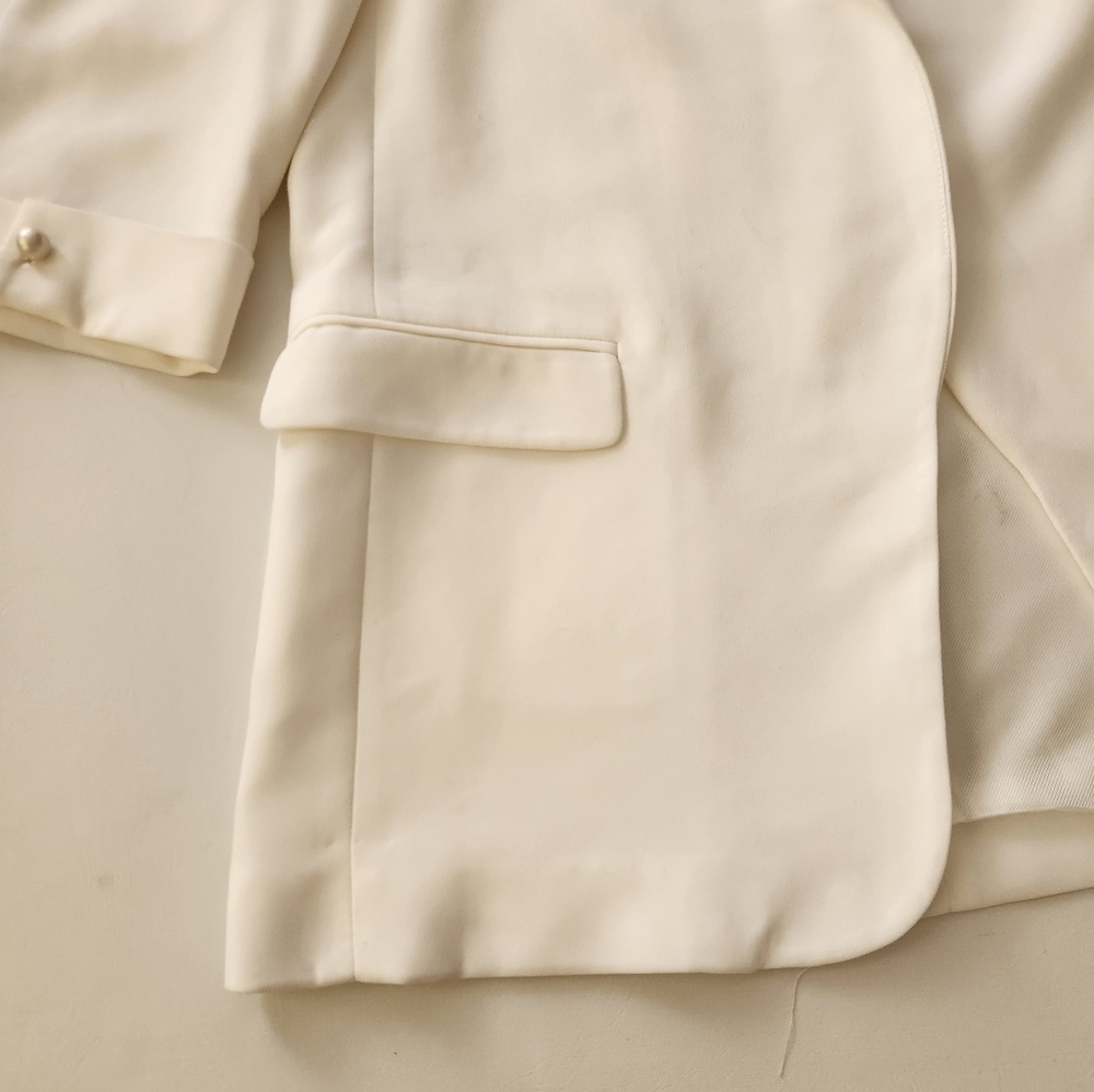 Zara Basic Open Front Blazer Jacket - image 6